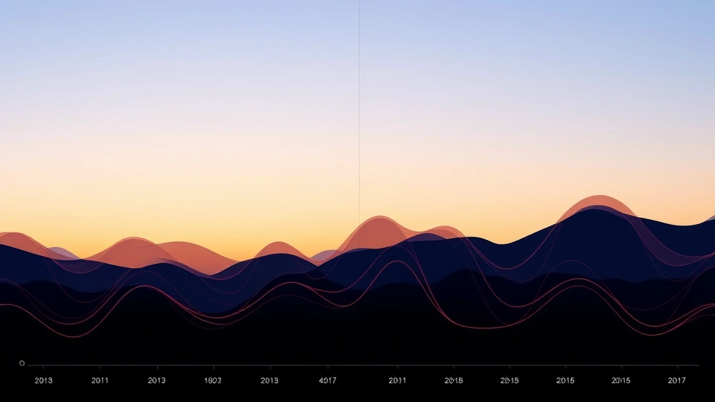 Split-screen visualization showing energy levels throughout the day with peaks and valleys, abstract flowing lines representing productivity rhythms, no text or numbers visible